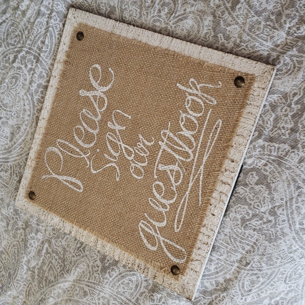 Wedding Guestbook Sign
